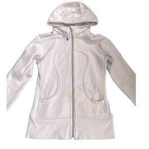 Lululemon White Scuba Sweater